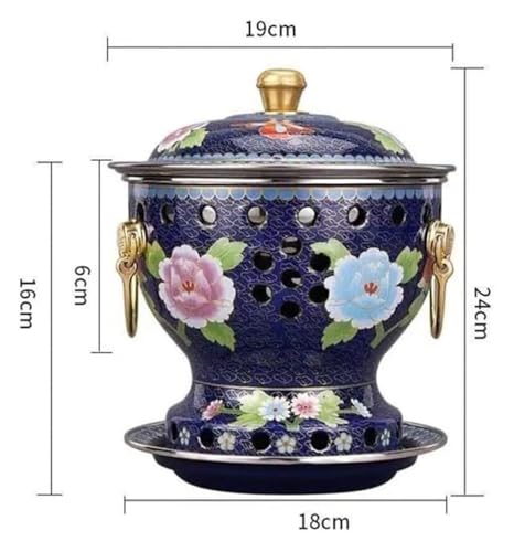 Olla pequeña de cobre para hot pot tradicional chino miniatura 2