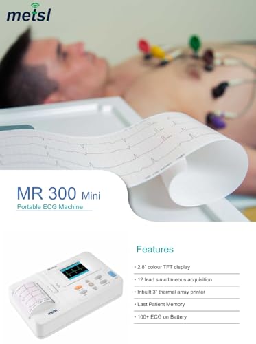 Image of Maestros MR 300 mini Three Channel ECG Machine (Made in India)