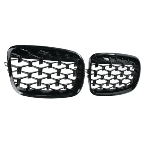Parrilla delantera para X5 E70 2008-2013 con diseño de rejilla de riñón 2
