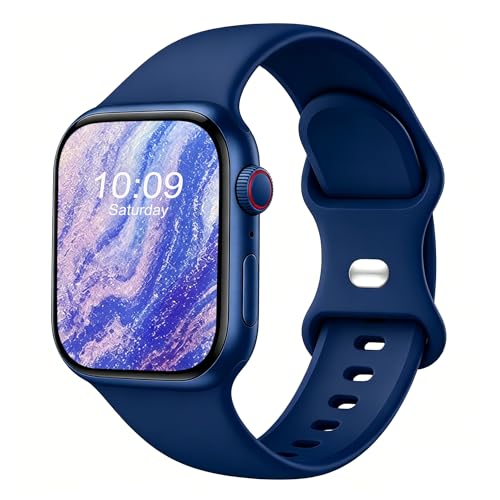 CREFORT Sport Bands Compatible with Apple Watch Band Women Men 40mm 38mm 41mm 42mm 44mm 45mm 46mm...