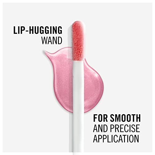 RIMMEL LONDON - Oh My Gloss! Lip Gloss - High Shine - Up To 6hr - Enhanced With Argan Oil - Non Sticky -Lip Hugging Wand For Smooth & Precise Application - 130 Purr Glossy Cat - 6.5ml - Image 6