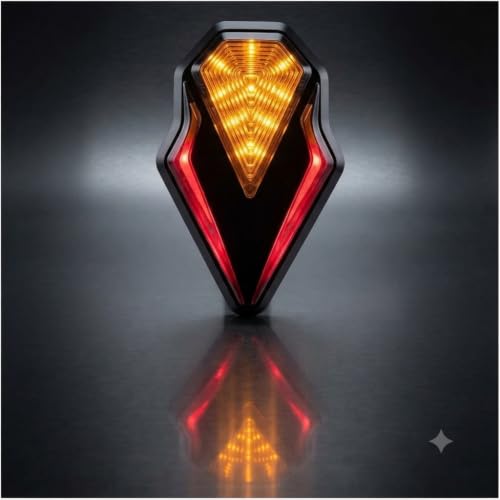 Image of Bike Universal Motorcycle LED Indicator Light | Multicolor Front & Rear Turn Signal Blinker | Bright LED Sequential Style Indicator | Stylish Bike Lighting Accessory Avenger 220 Cruise