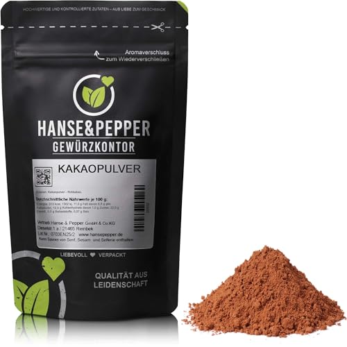 1kg Kakaopulver natürlich ohne Zusätze Backkakao Heiße Schokolade Kakao Pulver Rohkakao Back...