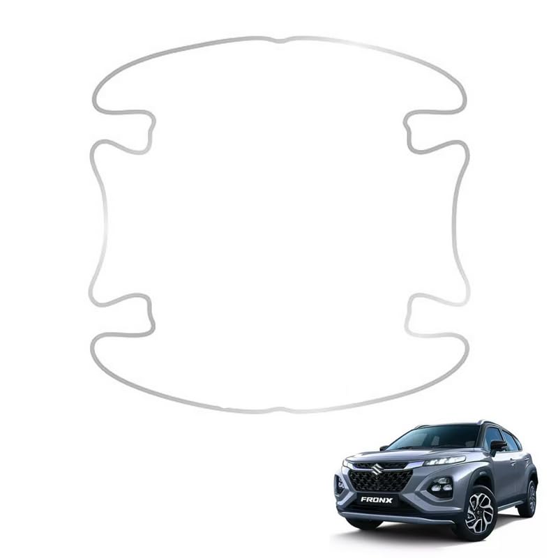 Autokaar Car Door Handle Protector Sticker PU Finger Scratch Guard Transparent Universal for Maruti Alto/Swift/Grand Vitara/Brezza/Fronx/Dzire/Jimny/Invicto
