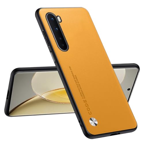 Topme Funda Compatible con OnePlus Nord (6.44') – Protección Segura y con Estilo - NaAmarillo
