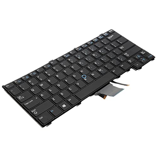 Clavier de remplacement pour Dell Latitude E7240 E7440 version US rétroéclairé