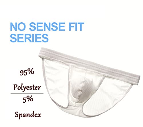 Men's Breathable Wide Rib Quick Drying High Fork Briefs4