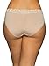 Vanity Fair Women's Flattering Lace Panties: Lightweight & Silky with Superior Stretch, 3 Pack-Neutral, 7