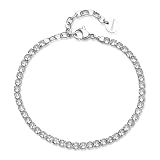 Migliori gioielli da donna di tendenza '2026' 15 Brosway Bracciale Donna, Bracciale Tennis in Acciaio | Collezione Desideri - BEI080