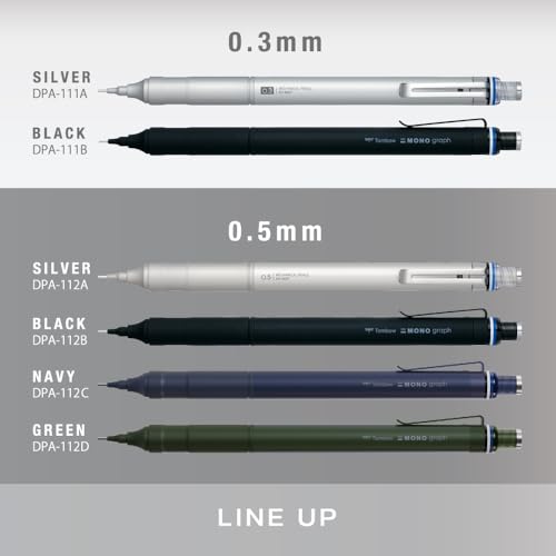 Image of Tombow MONO Monograph Mechanical Pencil 0.5mm DPA-112C (Green)