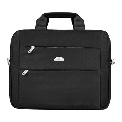Image of KARA Unisex Nylon Vertical Messenger Bag for iPad - Crossbody Shoulder Sling Bag for Men & Women, Office, Travel & Daily Use, Multi-Pocket Small Bag I Travel Bag I Small Pouch