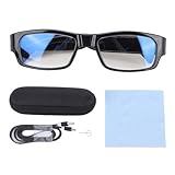 CHEOTIME Gafas de cámara Inteligente, Video de grabación HD de Deportes al Aire Libre, Gafas de Sol de acción de Ciclismo, Gafas de grabación de Video Inteligente de cámara HD de