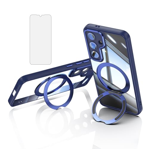 Coque Samsung S25 Plus protection intégrale verre trempé béquille 5G