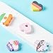 4pc Cute Cartoon Cake Shaped Eraser TPR Material Eraser-National Flag