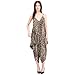 Produktbild Neu Damen Cami Lagenlook Strampler Locker Harem Overall Kleider Übergröße - Damen, Leopard, XL - ( 16-18)