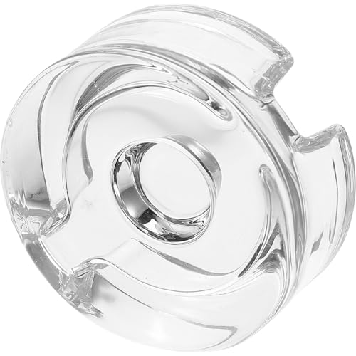 Happyyami 発酵用ガラス重り 小型コンパクト設計 軽量フラット底 酸菜 キムチ 果実酒対応 メイソンジャー用耐久ガラス製