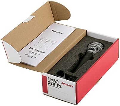 Superlux TM58 Dynamic Vocal Microphone (3-Pack)