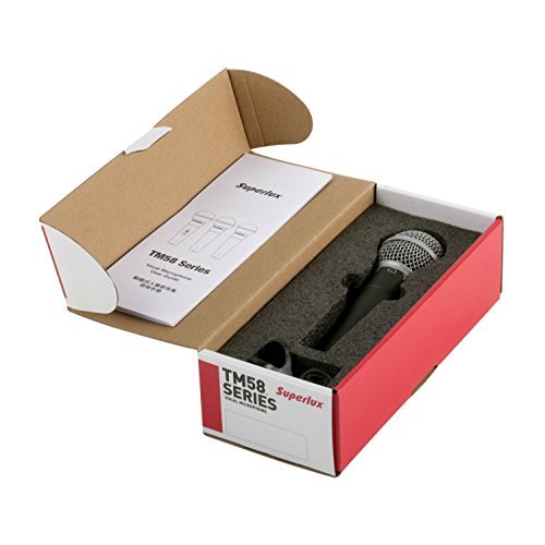 Amazon.com: Superlux TM58 Dynamic Vocal Microphone (3-Pack