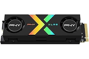 PNY CS3140 XLR8 Gaming Epic-X RGB 1TB NVMe PCIe Gen4 x4 M.2...