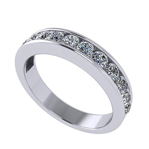 Central Diamond Center 3 Stone Past Present Future Ring also matching band your choice Gold-Silver Cz-2.50ctw & 3.50ctw