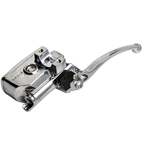 Cilindro mestre de freio hidráulico e alavanca de embreagem de guidão de motocicleta 25 mm