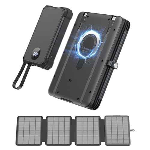 Solar Power Bank 10000mAh Foldable