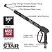 NorthStar Hot Water Pressure Washer Gun with Vented Lance - 5000 PSI, 10.5 GPM, Model Number ND20006P