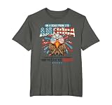 On A Scale Of One To America How Free Are You Tonight Eagle T-Shirt