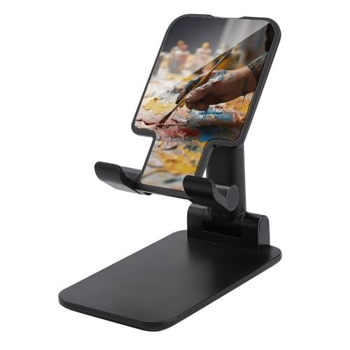Support de téléphone portable réglable et pliable coloré pour bureau
