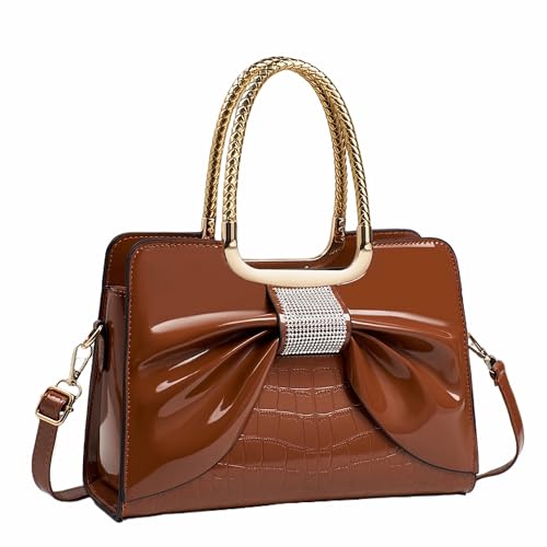 Image of JHVYF Women Tote bag Satchel Purses and Handbags for Women Shoulder Bags Bow Purse