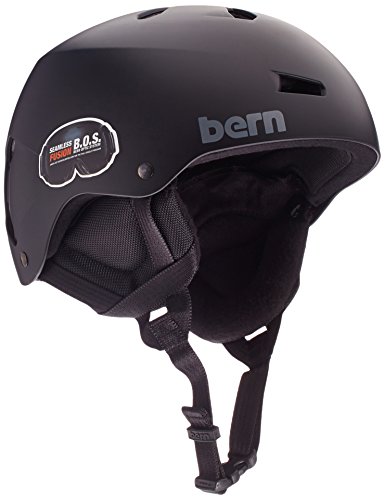 Bern Macon All Season – Casco Equipo, Hombre, Team Macon, Matte Black, Small