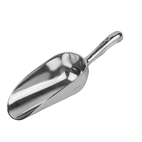 Naisicatar Pelle à Glace Boule De Glace Pelle à Glaçon Pelle INOX en Acier Inoxydable Alimentaire à Bonbons Glaçon Glace Confiserie Sucre Scoop Aluminium X 1