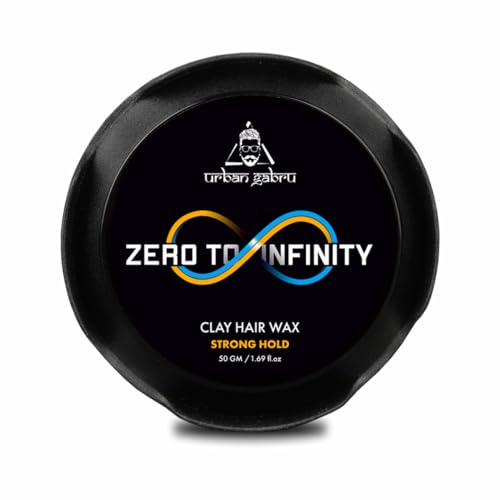 Urbangabru Zero to Infinity Hair Wax - 50 Gram | Matte Finish & Strong Hold