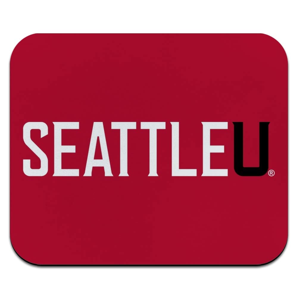 Seattle University Redhawks Logo Low Profile Thin Mouse Pad Mousepad
