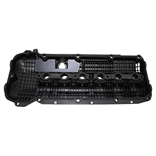 Image of TRQ Engine Valve Cover w /Gasket for M54 BMW 325i 330i 525i 530i X3 X5 Z4