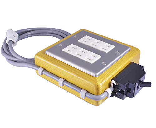 ホームオーディオ用電源タップ作成キット アメリカン電機複式