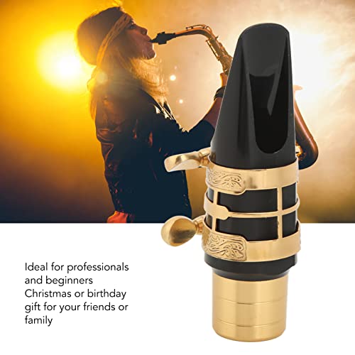 Kit de bocal de saxofone alto, kit de bocal de saxofone alto equilibrado tom de foco claro presente