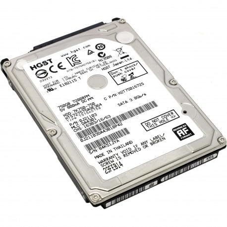 HGST. Disco duro HDD HD 2,5' SATA 2-750GB rpm7200