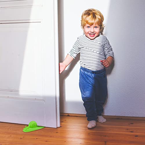 Relaxdays, Grigio Fermaporta a Forma di Lumaca