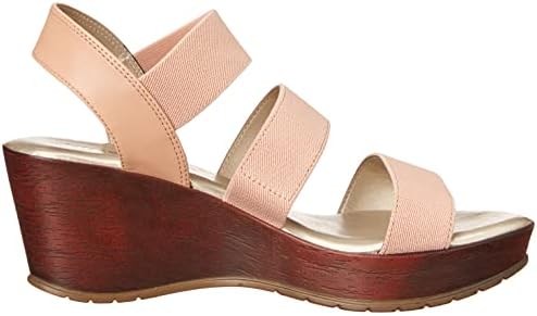 Anne Klein Women's Hadley Sandal, Blush, 10 | Image 5