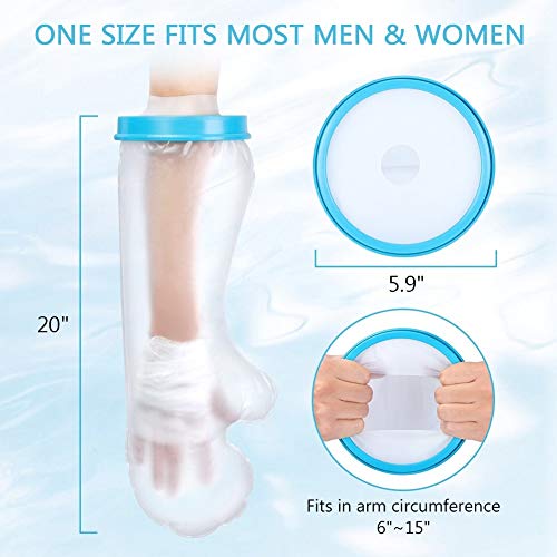 image for Yosoo Health Gear Arm Cast Cover for Shower, Waterproof Seal Tight Adu