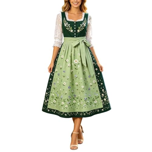 Vestido tradicional Oktoberfest para lucir un estilo retro festivo