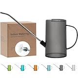 Small Watering Can for Indoor Plants, Long Spout Watering Can Indoor with Sprinkler Head, Indoor Watering Can for House Plants, Flowers, Succulents,Bonsai 34oz