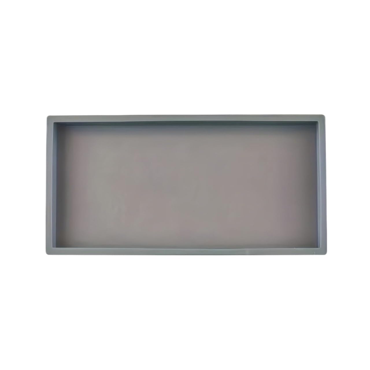 2Pcs Silicone Tray For Bathroom Countertop Storage