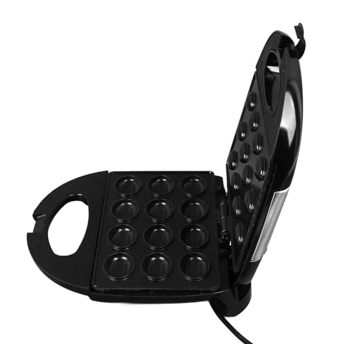 Walnut Cookie Maker, 750W 12pcs Non Stick Cookies Pastry Electric Walnut Cake Maker, Mini Nut Waffle Bread Machine Iron Toaster Baking Breakfast Pan Oven for Cooking