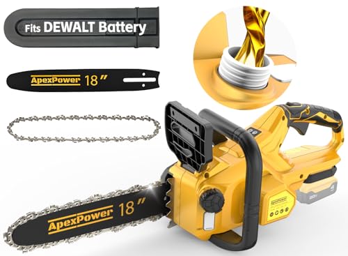 14 Inch Brushless Electric Chainsaw Cordless for Dewalt 20V Battery,