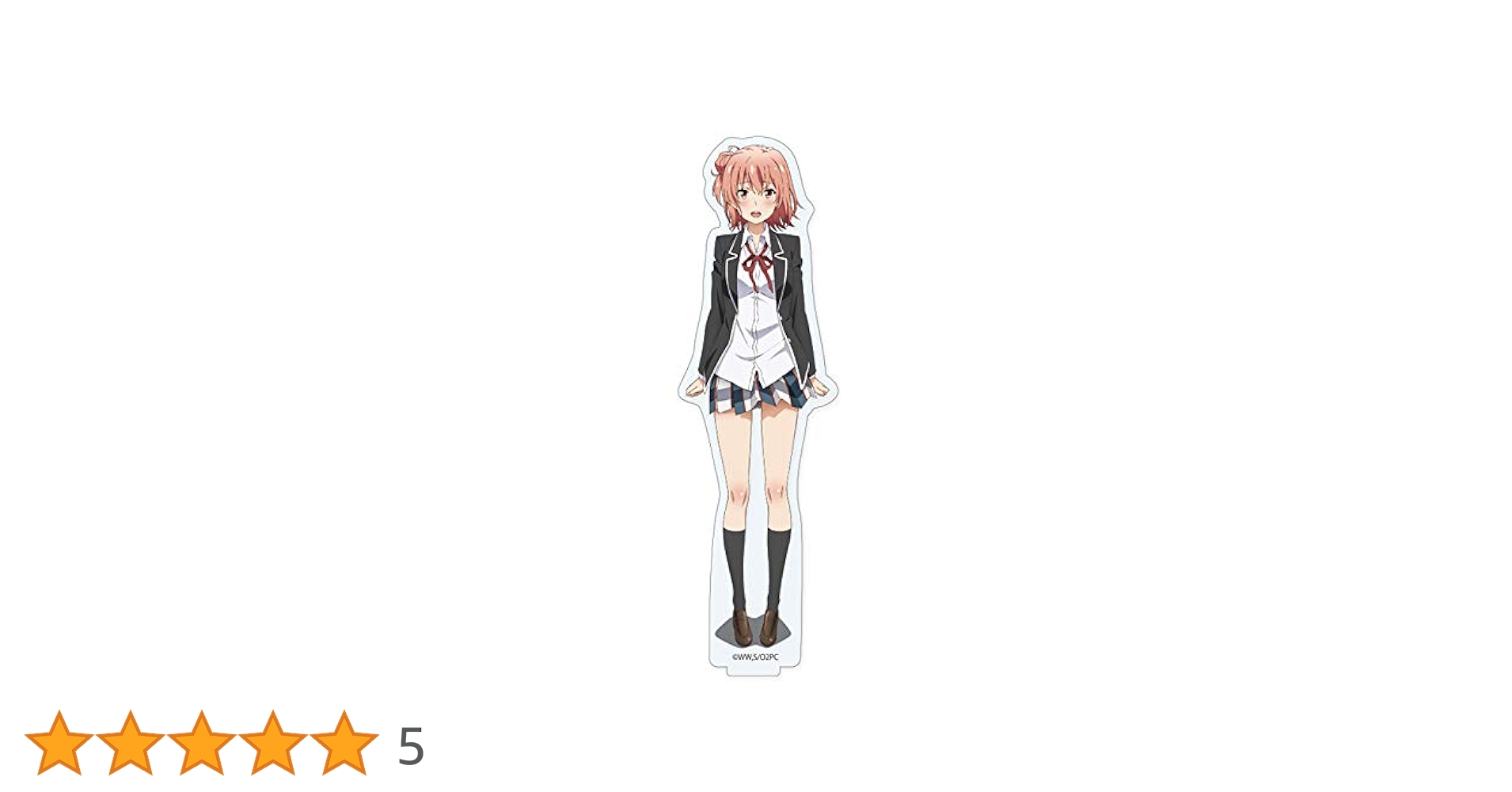 やはり俺の青春ラブコメはまちがっている。　等身大タペストリー　由比ヶ浜結衣 41IqY5JJWfL.jpg_BO30,255,255,