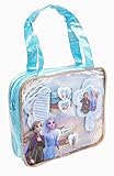 Dimensioni: 19 x 4 x 16 cm Disney Frozen 2 - 19384 - set di accessori per capelli nella borsetta glitter in PVC, multicolore