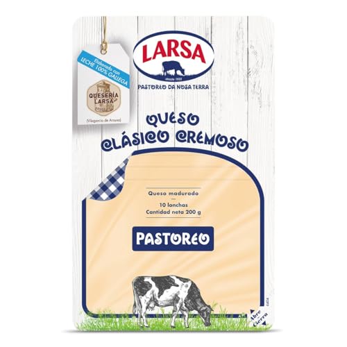 Larsa Queso en Lonchas Clásico, Envase 200g