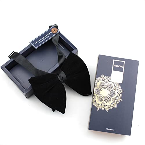 Image of PELUCHE Premium Black Bow tie for Men